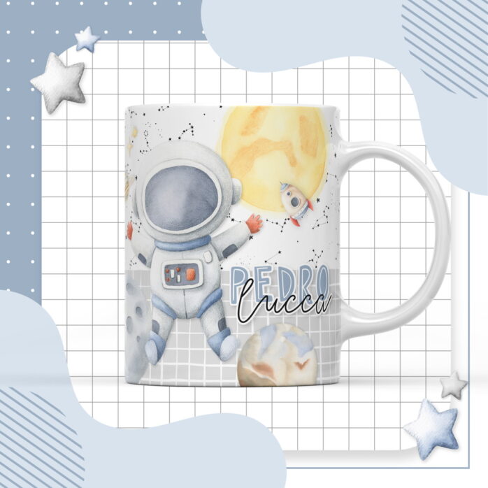 Kit Completo Maternidade Astronauta Menino