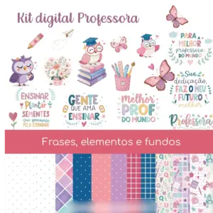 Kit Completo para Professora Material Didático Personalizado 5 Kit Completo para Professora Material Didático Personalizado