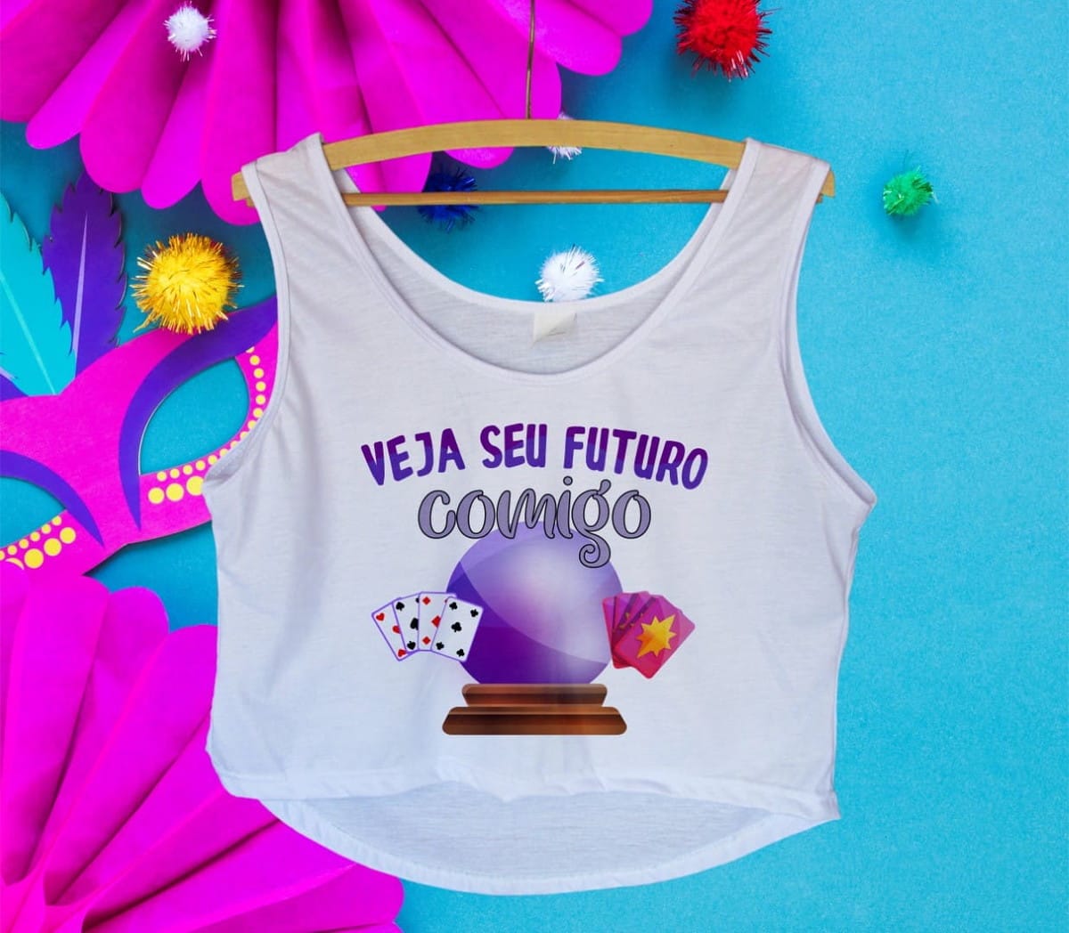 Kit Cropped Carnaval Digital com 10 Artes Vintage 3 Kit Cropped Carnaval Digital com 10 Artes Vintage - Imagem 3