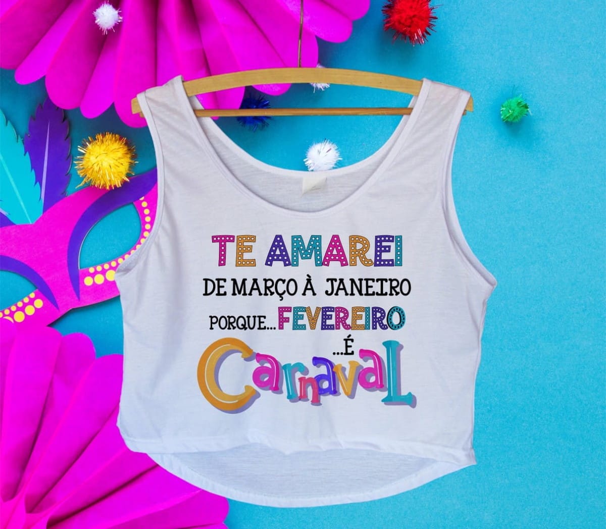 Kit Cropped Carnaval Digital com 10 Artes Vintage 5 Kit Cropped Carnaval Digital com 10 Artes Vintage - Imagem 5