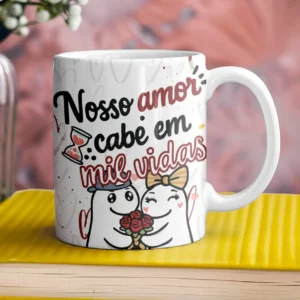 Kit de Arquivos PNG Canecas - Especial Dia dos Namorados