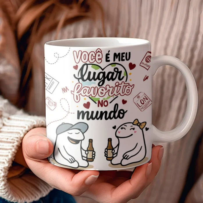 Kit de Arquivos PNG Canecas - Especial Dia dos Namorados