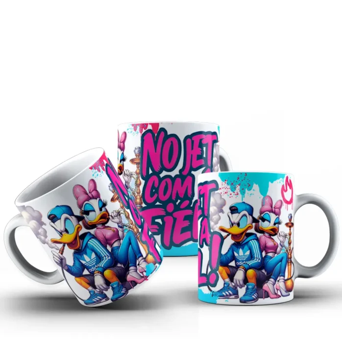 Kit de Artes para Sublimação de Canecas - Mickey & Minnie