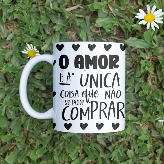 Kit de Artes para Sublimação em Canecas - Dia dos Namorados