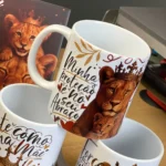 Kit de Designs para Caneca Dia das Mães - Tema Mãe Leoa