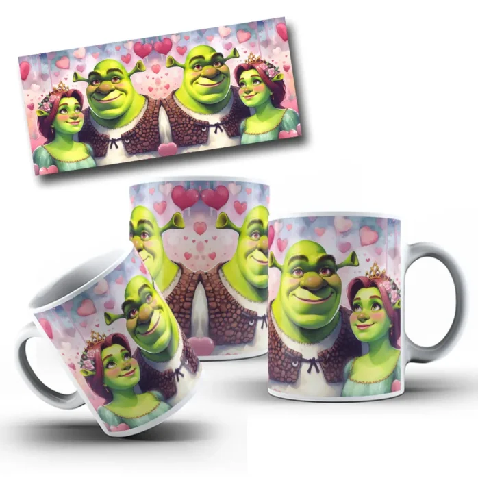 Kit de Imagens para Canecas - Dia dos Namorados PNG