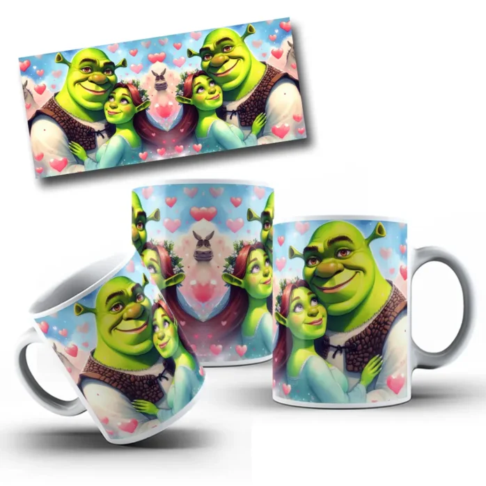 Kit de Imagens para Canecas - Dia dos Namorados PNG