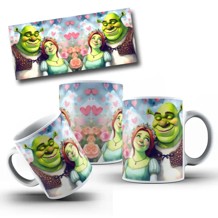 Kit de Imagens para Canecas - Dia dos Namorados PNG