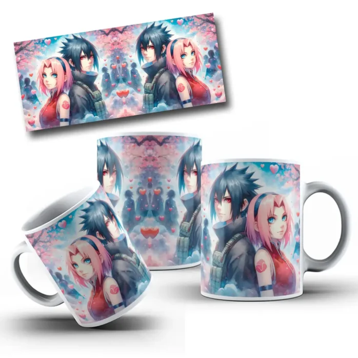 Kit de Imagens para Canecas - Dia dos Namorados PNG