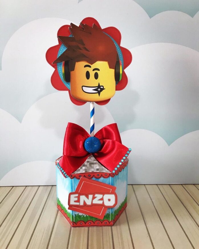 Kit Decoração Festa Roblox