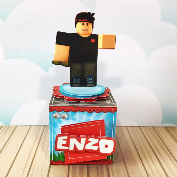 Kit Decoração Festa Roblox