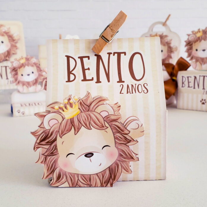 Kit Decoração Leãozinho
