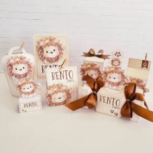 Kit Decoração Leãozinho 24 Kit Decoração Leãozinho