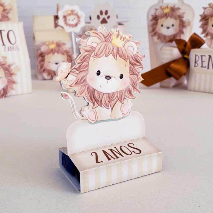 Kit Decoração Leãozinho