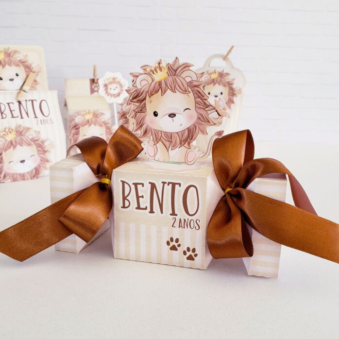Kit Decoração Leãozinho