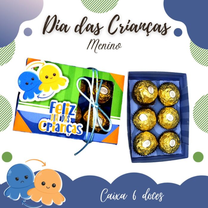 Kit Dia das crianças Polvinho Menino