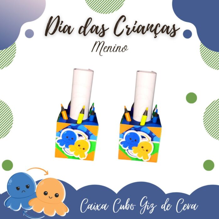 Kit Dia das crianças Polvinho Menino