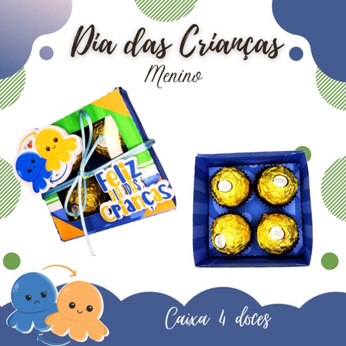 Kit Dia das crianças Polvinho Menino