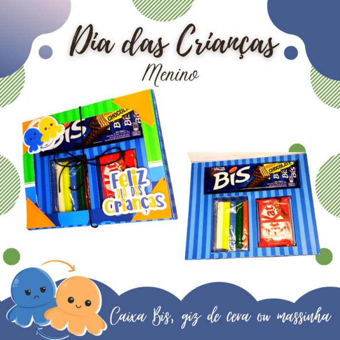 Kit Dia das crianças Polvinho Menino