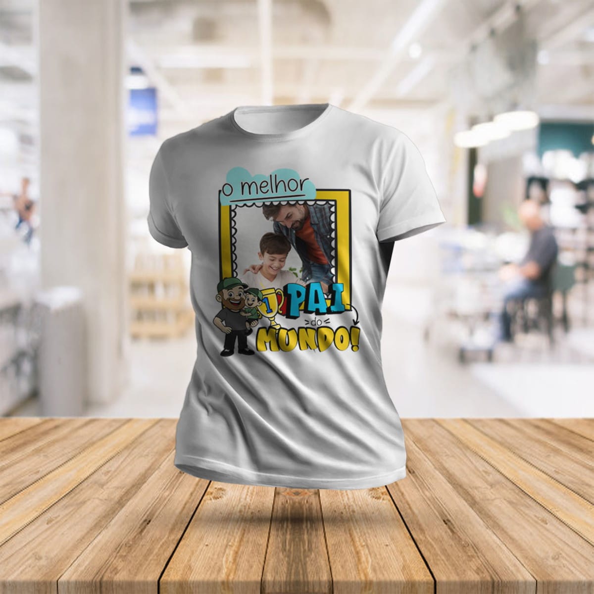 Kit Dia dos Pais Sublimação Camiseta e Caneca PNG CDR 2 Kit Dia dos Pais Sublimação Camiseta e Caneca PNG CDR - Imagem 2