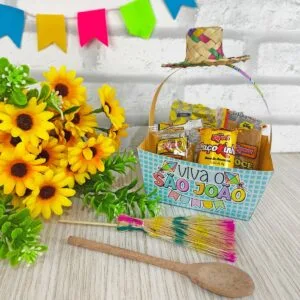 Kit Digital Cesta Junina 5 Kit Digital Cesta Junina