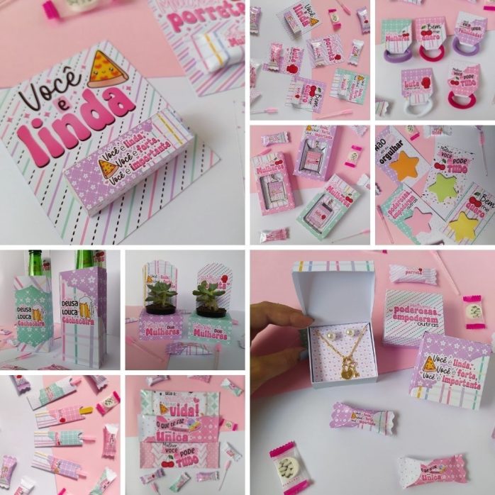 Kit Digital Dia Da Mulher P Imprimir Personalizados E Mimos