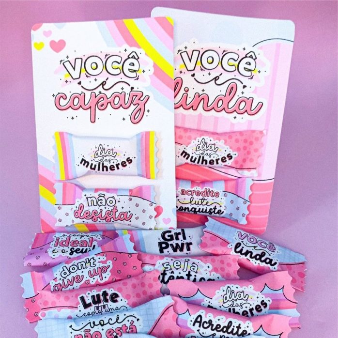 Kit Digital Dia Das Mulheres Completo Em Png Personalizados
