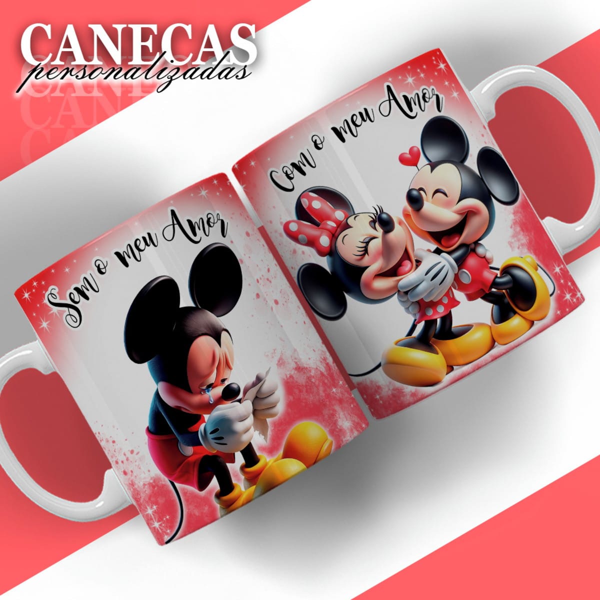 Kit Sublimação Dia dos Namorados com Personagens 3 Kit Sublimação Dia dos Namorados com Personagens - Imagem 3