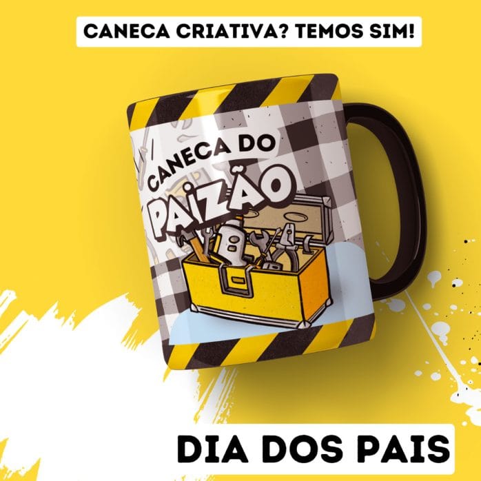 Kit Digital Dia dos Pais Arquivos de Corte Caixinhas Caneca