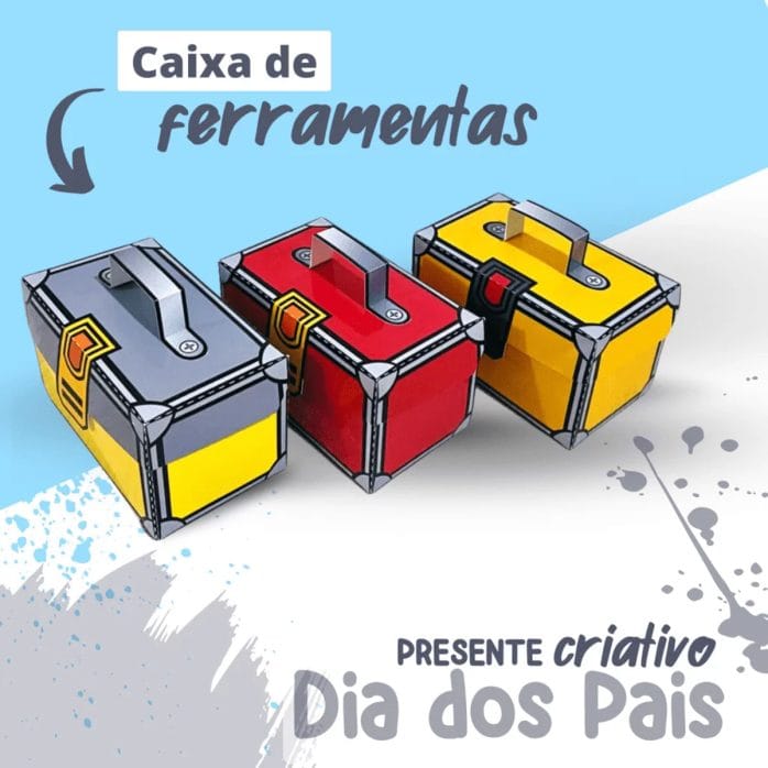 Kit Digital Dia dos Pais Arquivos de Corte Caixinhas Caneca