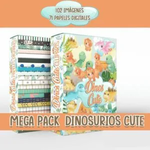 Kit Digital Dino Cute