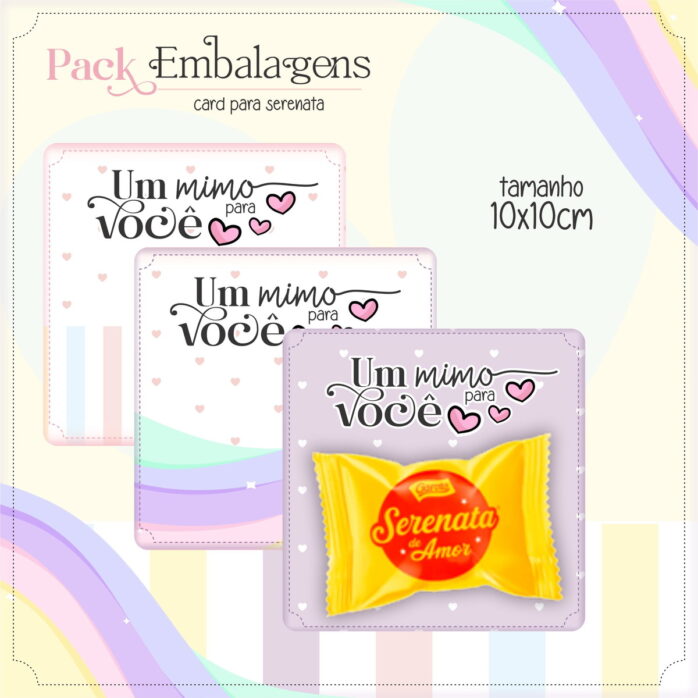 Kit Digital Embalagens Fofas