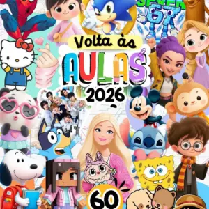 Kit Digital Etiquetas Escolares 2026 60 Temas PNG 19 Kit Digital Etiquetas Escolares 2026 60 Temas Png 10