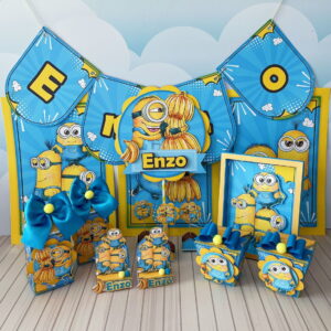 Kit Digital Festa Minions Luxo para Corte e Impressão 3 Kit Digital Festa Minions Luxo para Corte e Impressão