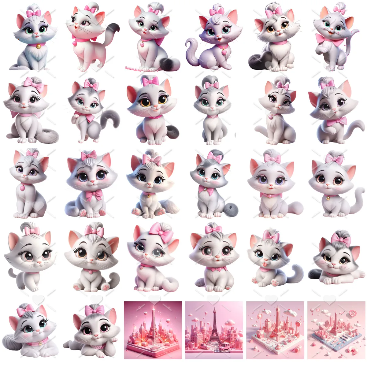Kit Digital Gatinha Marie Cute 3D Baby Disney Png Sem Fundo 2 Kit Digital Gatinha Marie Cute 3D Baby Disney Png Sem Fundo