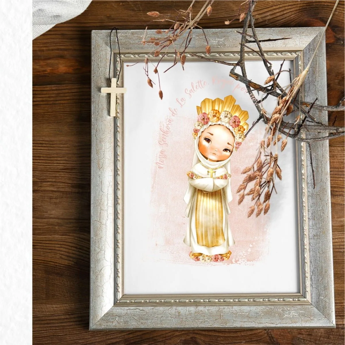 Kit Digital Ilustrações Católicas Nossa Senhora La Salette 10 Kit Digital Ilustrações Católicas Nossa Senhora La Salette