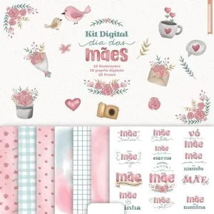 Kit Digital Ilustrações Dia Das Mães Artes Fofas P Imprimir 6 Kit Digital Ilustrações Dia Das Mães Artes Fofas P Imprimir