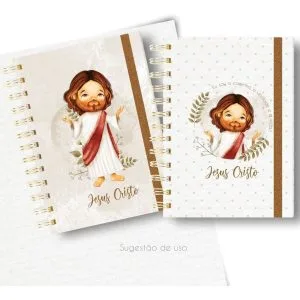 Kit Digital Ilustrações Jesus Cristo Santinhos Católicos