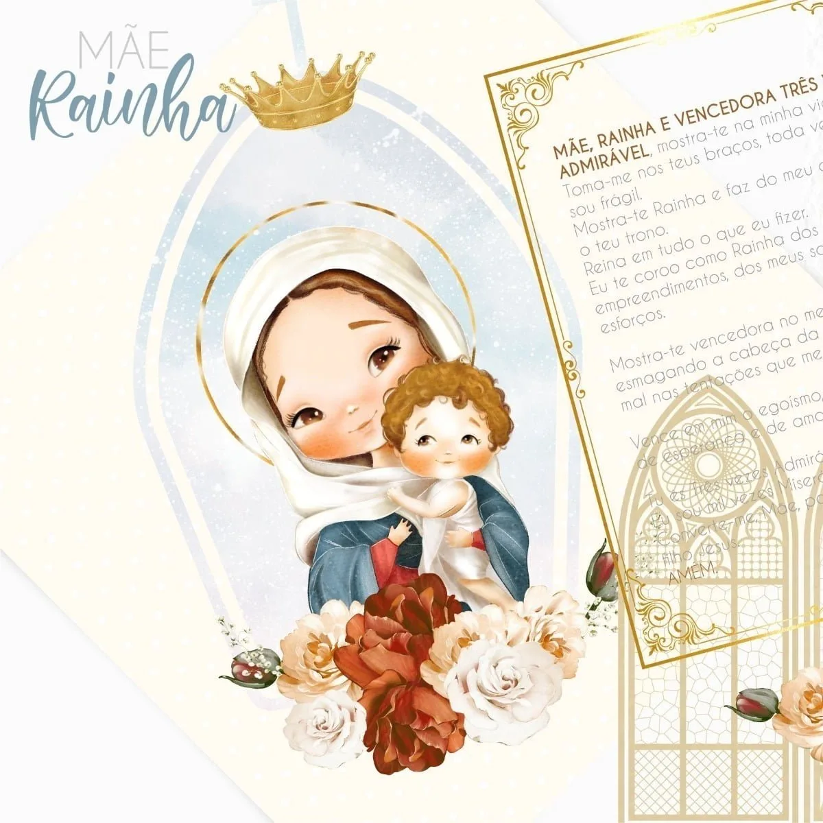 Kit Digital Ilustrações Mãe Rainha Santinhos Católicos Png 2 Kit Digital Ilustrações Mãe Rainha Santinhos Católicos Png