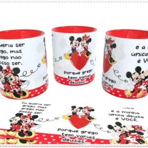 Kit Digital Mickey e Minnie Namorados para Sublimação