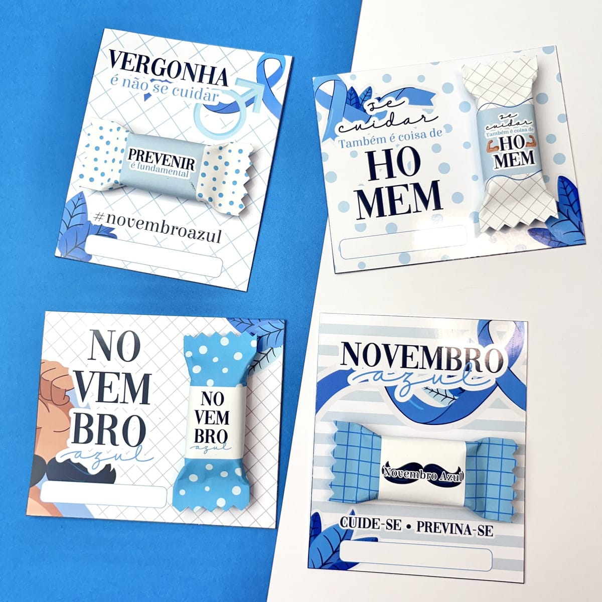 Kit Digital Novembro Azul 2023 com PNG e Frases Prontas 1 Kit Digital Novembro Azul 2023 com PNG e Frases Prontas