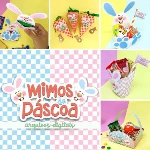 Kit Digital Páscoa P Corte Impressão E Montagem Png E Pdf 20 Kit Digital Páscoa P Corte Impressão E Montagem Png E Pdf