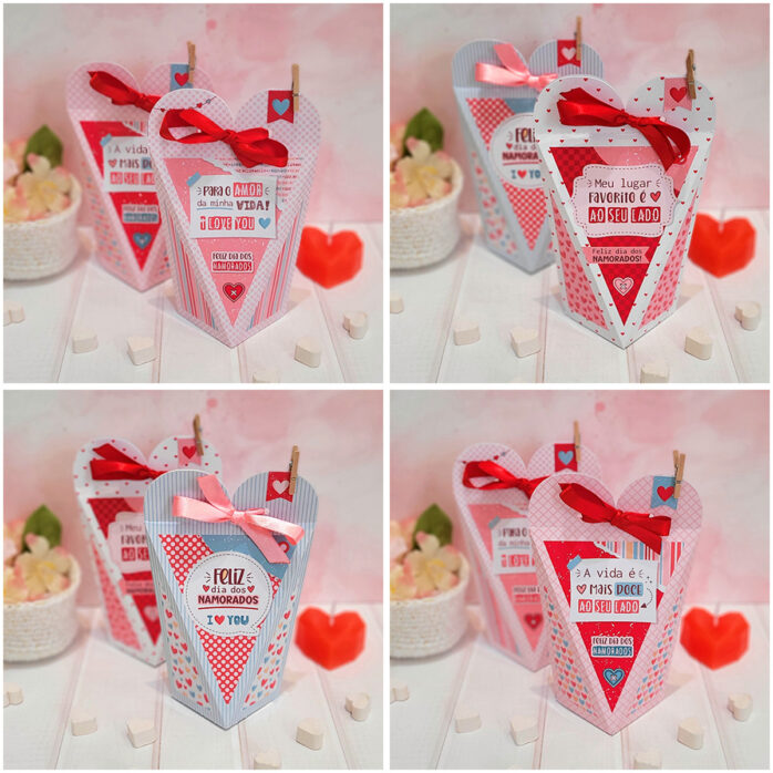 Kit Digital Printables + Imagens e Fundos Dia dos Namorados