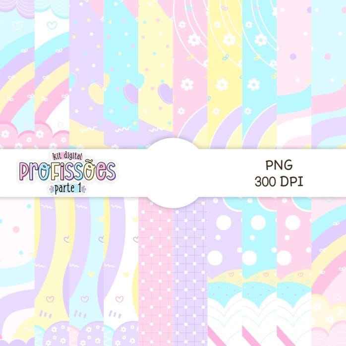 Kit Digital Profissões Farmácia Nutrição Nail Designer