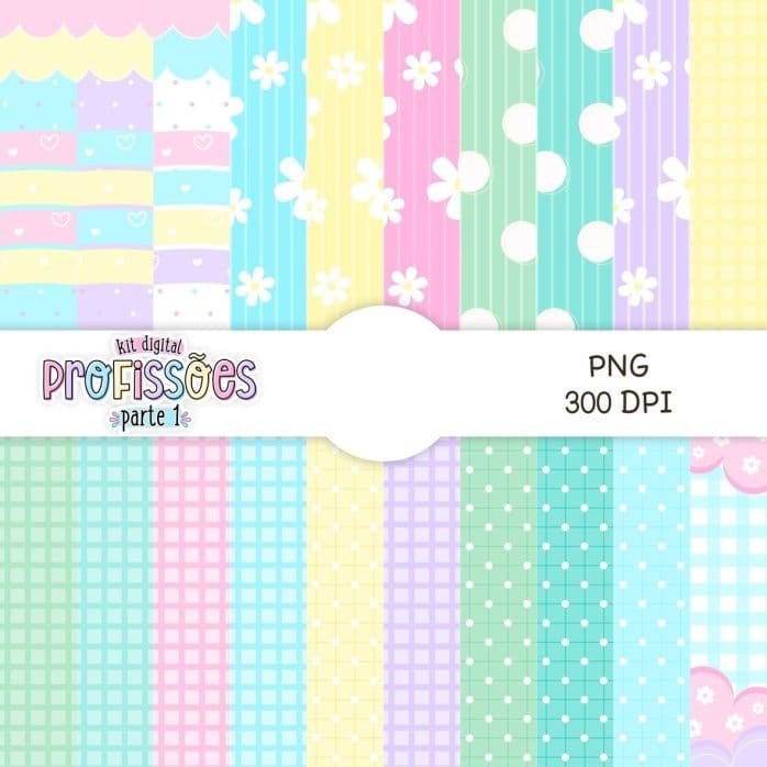 Kit Digital Profissões Farmácia Nutrição Nail Designer