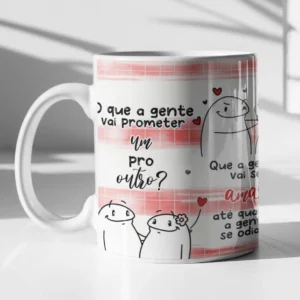 Kit Digital Promessas Românticas para Sublimação de Canecas