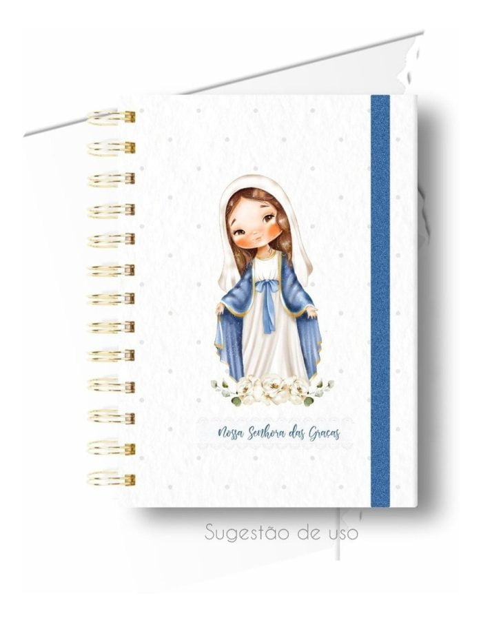 Kit Digital Santinhos Nossa Senhora Das Graças Strapbook