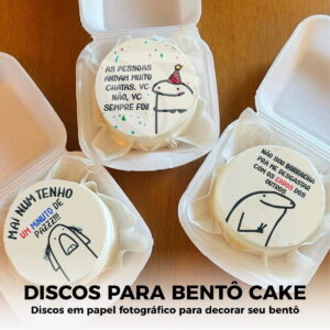 Disco Flork Bento Cake Kit com 100 Imagens Digitais 16 kit disco flork bento cake arquivo digital 2