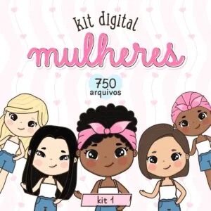 Kit Diversidade Feminina: 660 Mulheres + Acessórios 9 Kit Diversidade Feminina: 660 Mulheres + Acessórios
