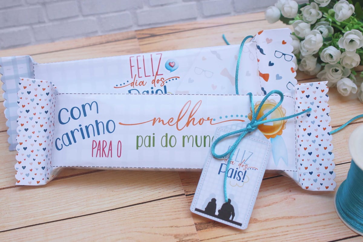 Kit Embrulho Dia dos Pais para Bis Digital PNG PDF 5 Kit Embrulho Dia dos Pais para Bis Digital PNG PDF - Imagem 5